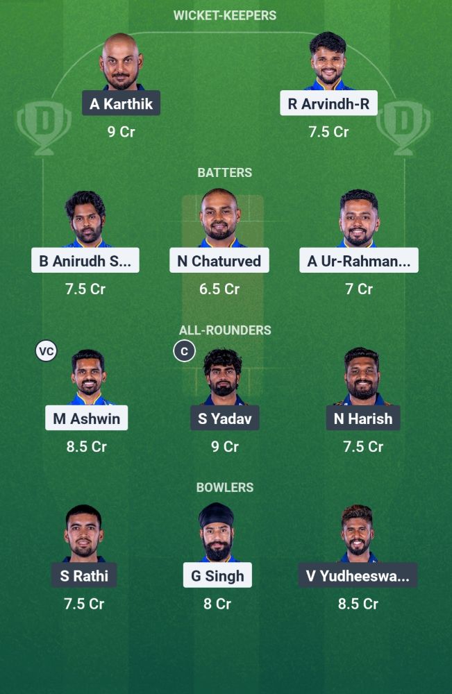 Fantasy Team Screenshot